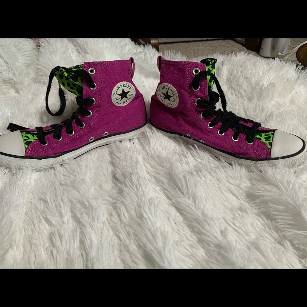 Converse neon high tops - Picture 4 of 11